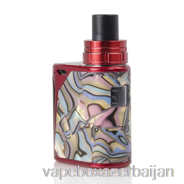 E-Juice Vape SMOK Priv One 60W All-In-One Kit - 920mAh Red Body / Yellow Mother of Pearl